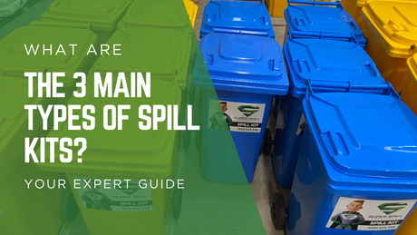 What are the 3 main types of spill kits?