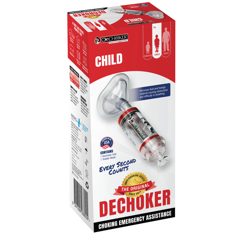 Dechoker packaging on a white background