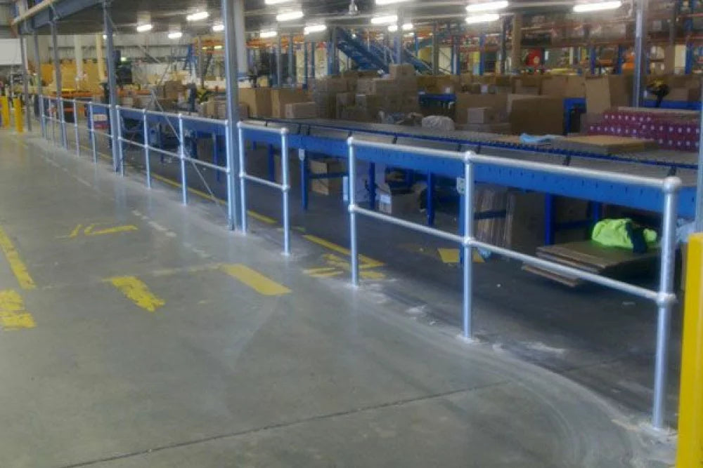 Ball Fence - Through Posts - Galvanised