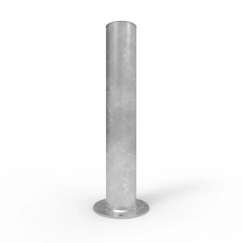 Round Bollard Heavy Duty Steel - Galvanised and Powder Coated