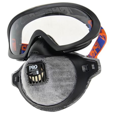Filterspec Pro Goggle/Mask Combo P2+Valve+Carbon
