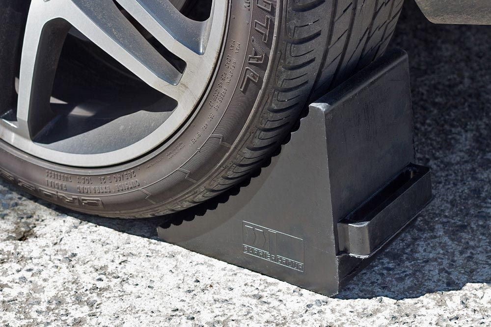 Wheel Chock Heavy Duty Recycled Rubber