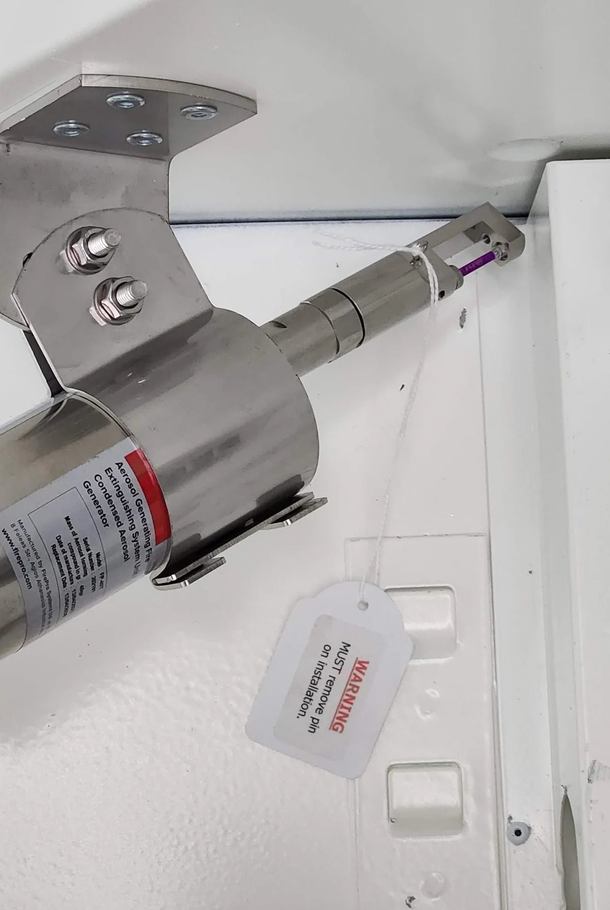 8 Outlet Battery Charging Cabinet with BTA Fire Suppression System - Non Monitored