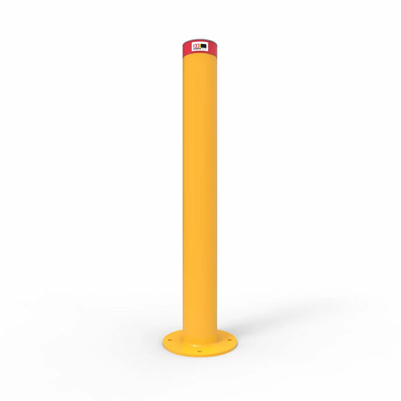 Round Bollard Heavy Duty Steel - Galvanised and Powder Coated