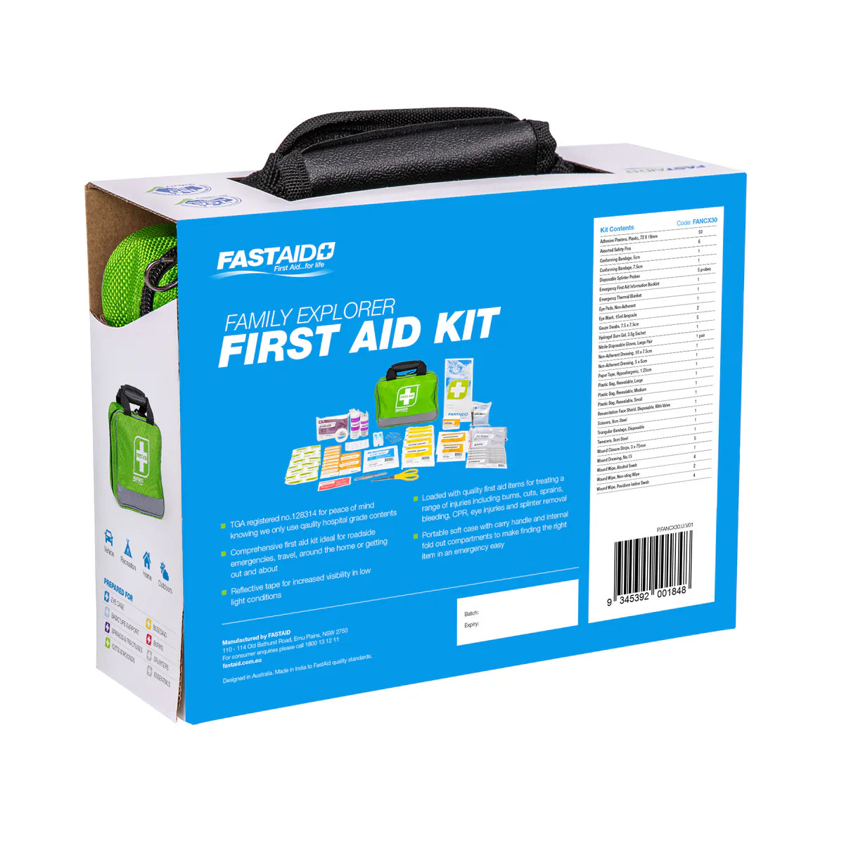 Family Explore Soft Pack First Aid Kit