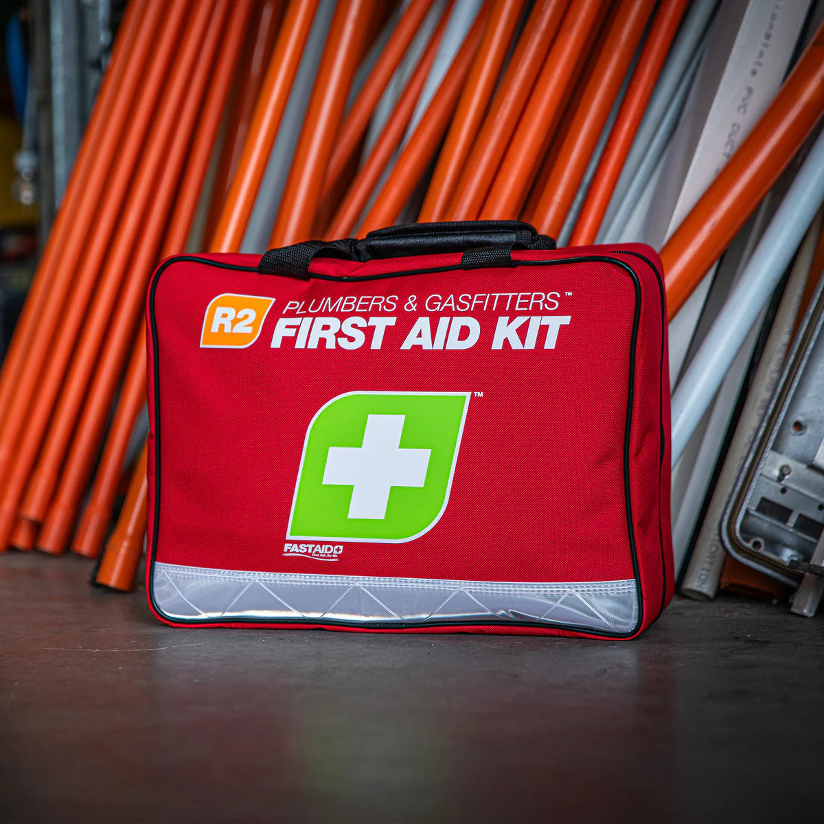 R2 Plumbers & Gasfitters First Aid Kit, Soft Pack