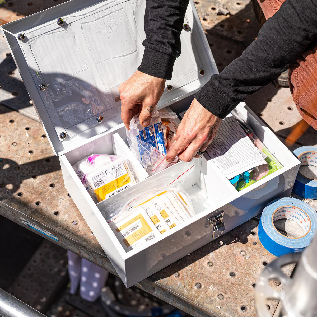 R2 Response Plus First Aid Kit Metal Wall Mount