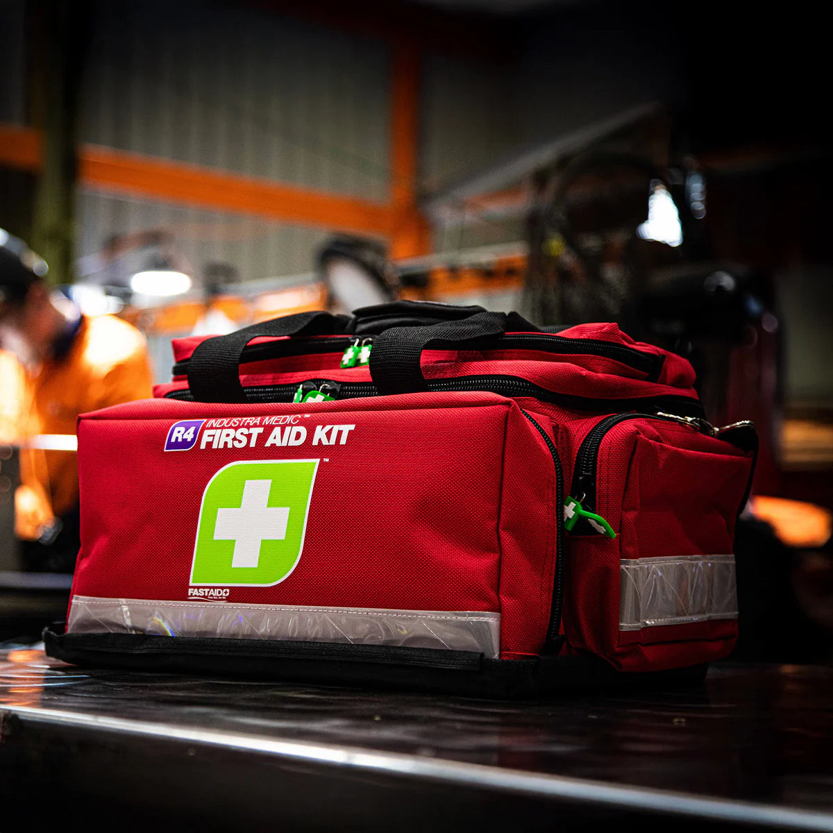 R4 Industra Medic First Aid Kit, Soft Pack