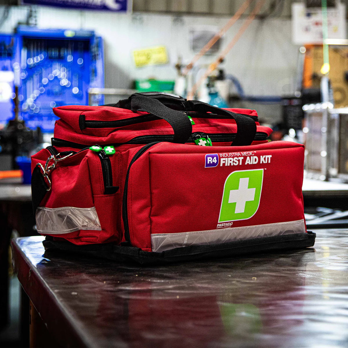 R4 Industra Medic First Aid Kit, Soft Pack