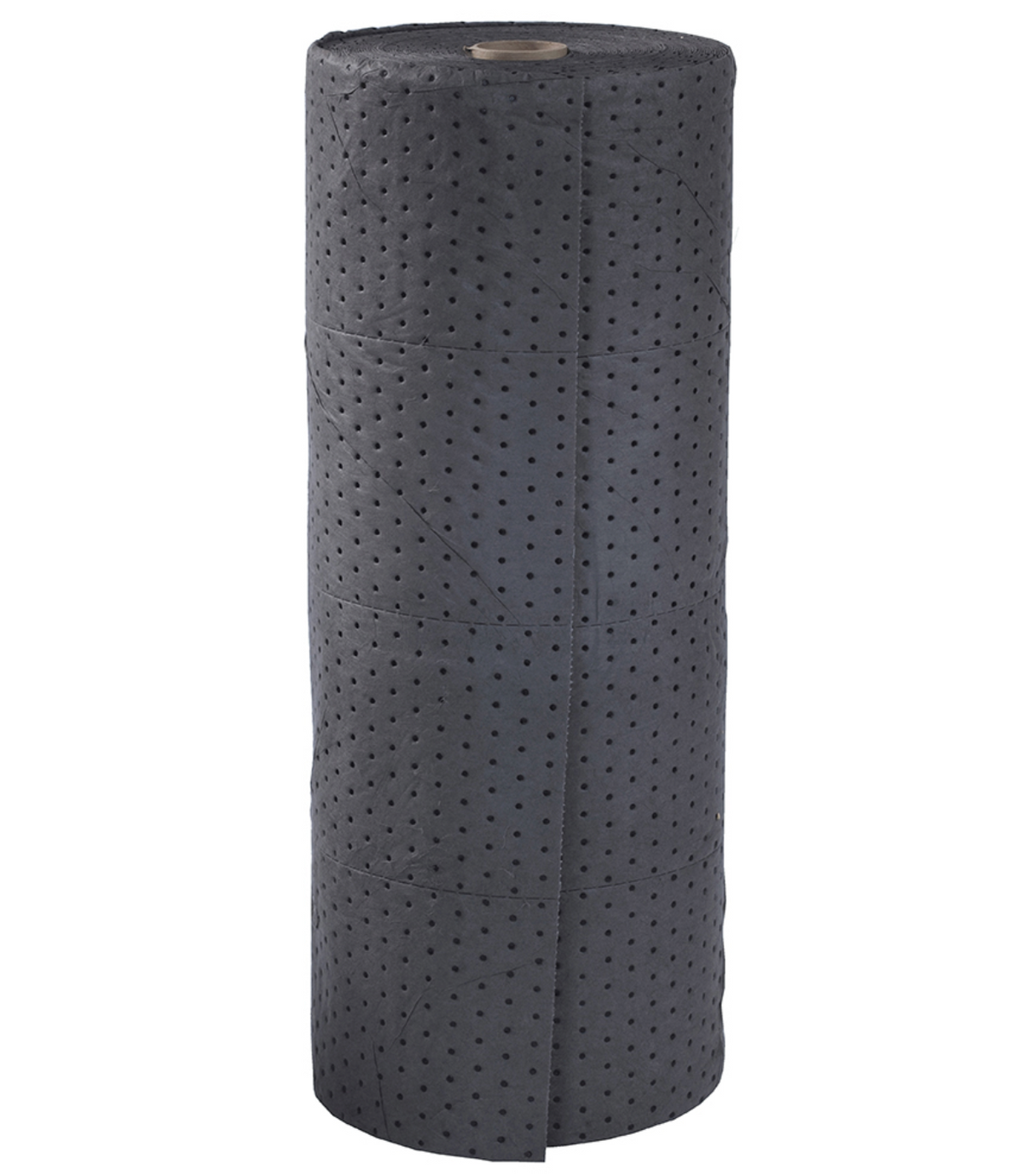 Grey General Purpose Absorbent Roll standing upright