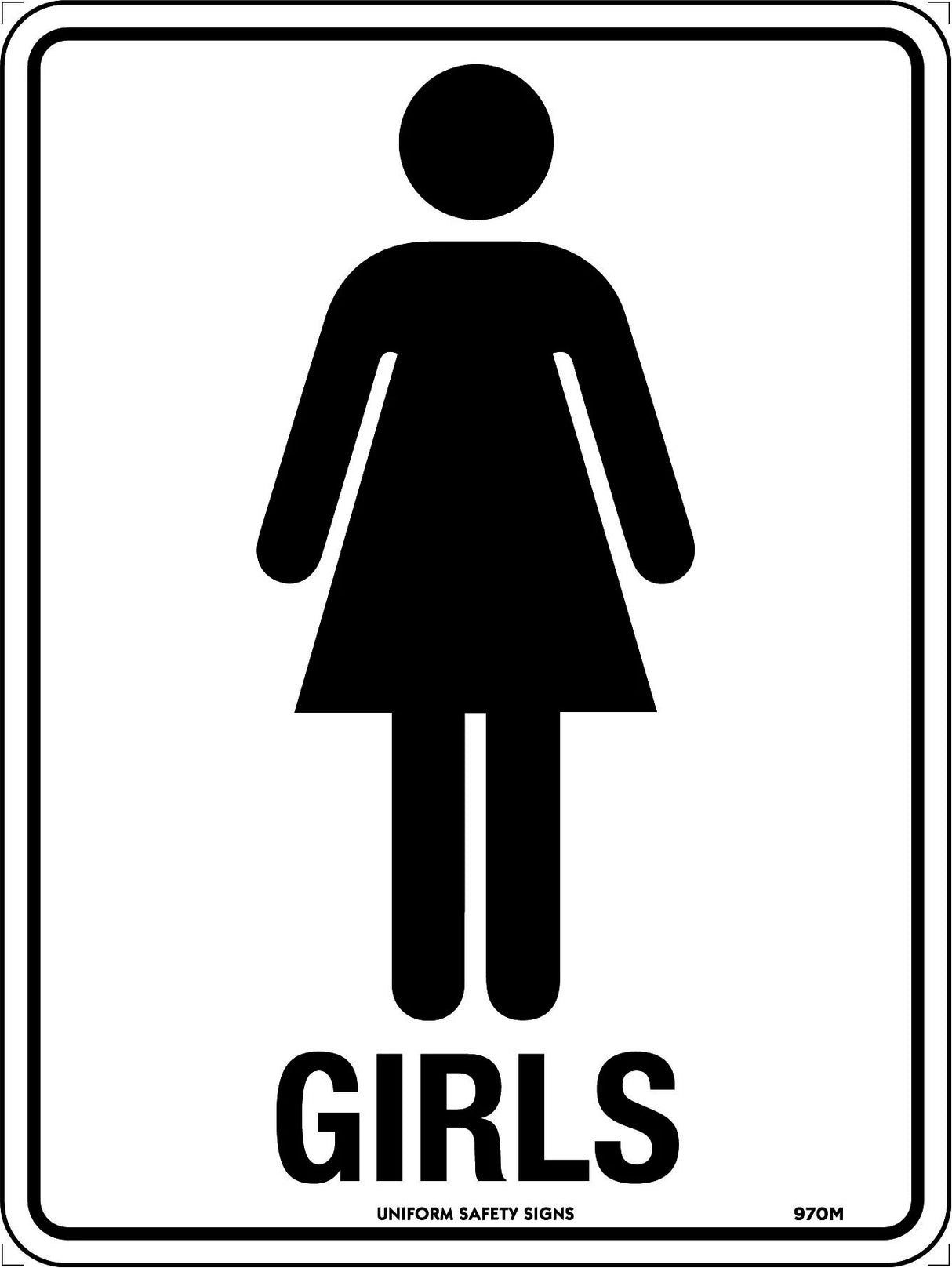 General Sign - Girls Poly
