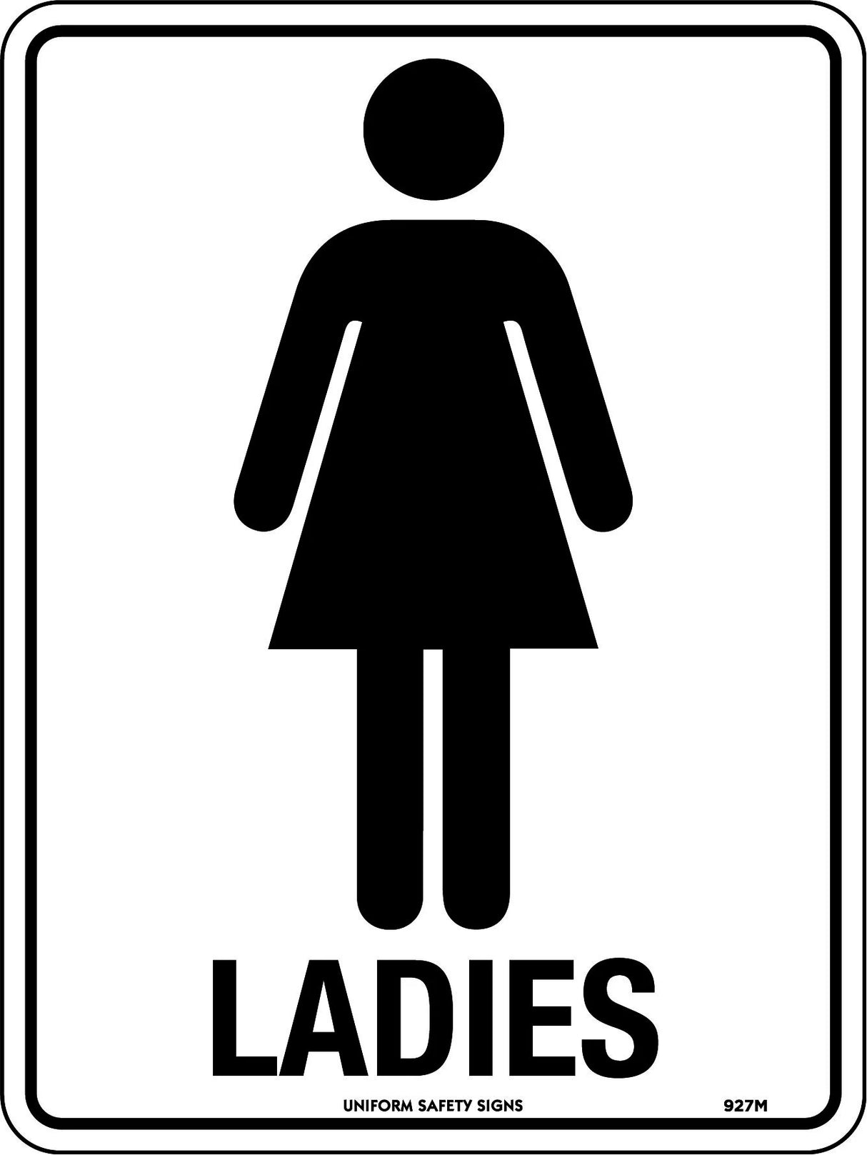 General Sign - Ladies Metal