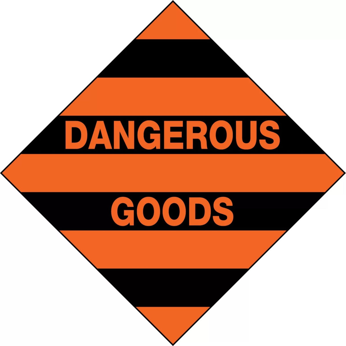 Hazchem Sign – Dangerous Goods Poly