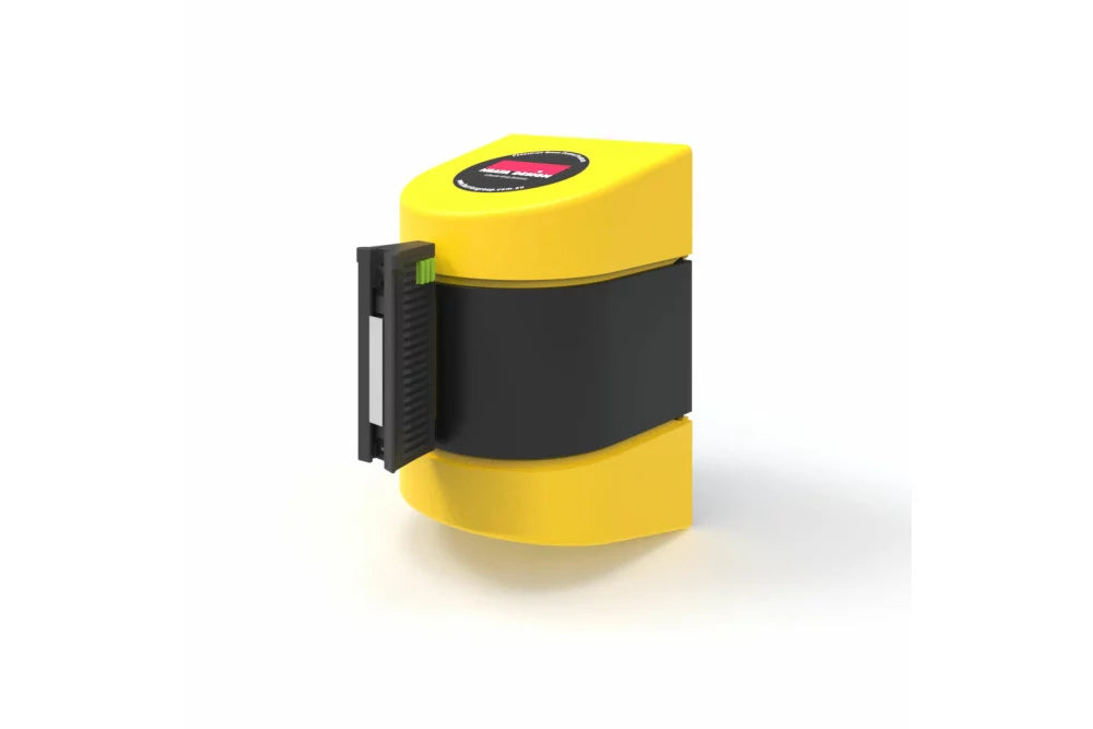 Wall Mount and Magnetic Mount Retractable Belt Barriers