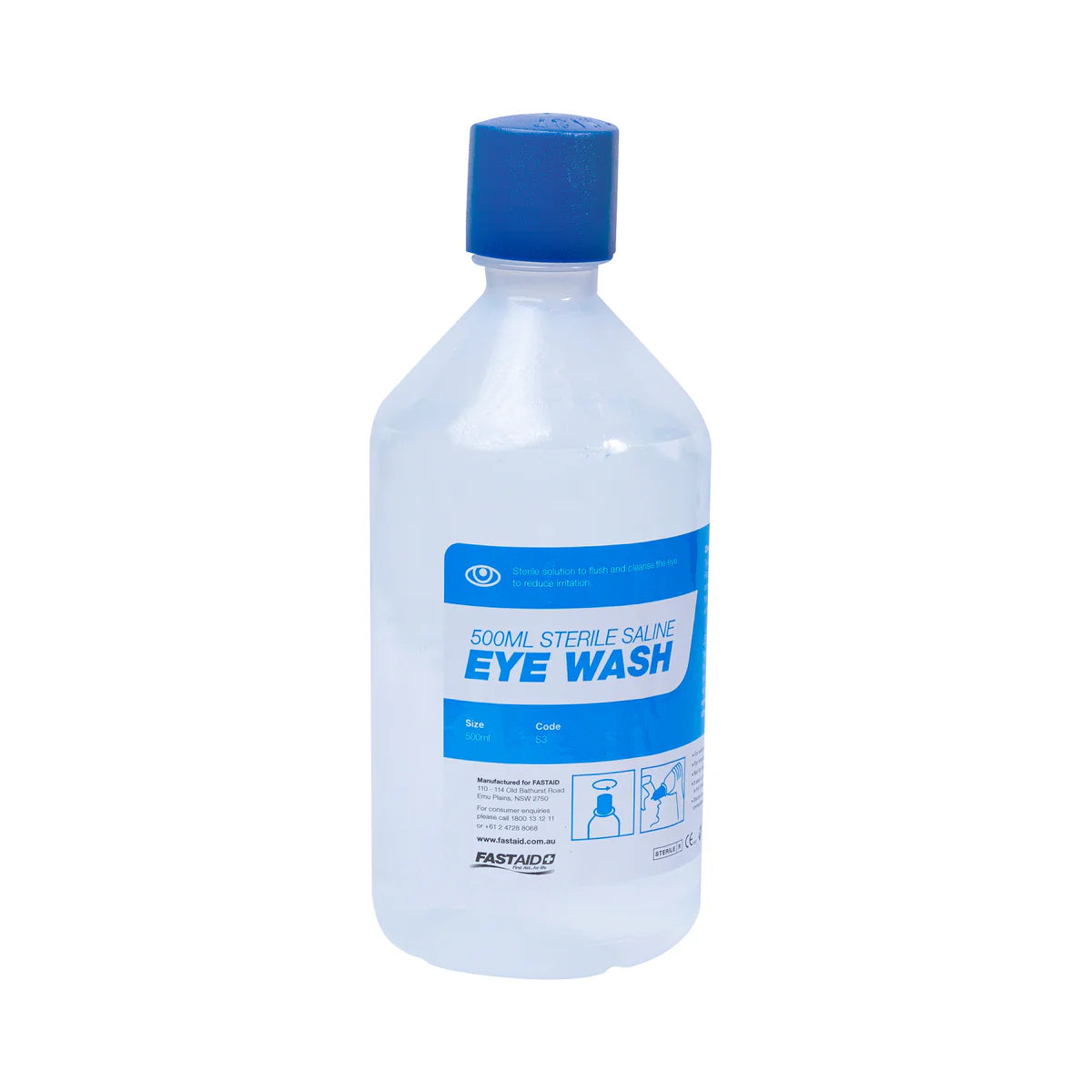 Eye Wash Solution 500ml Bottle