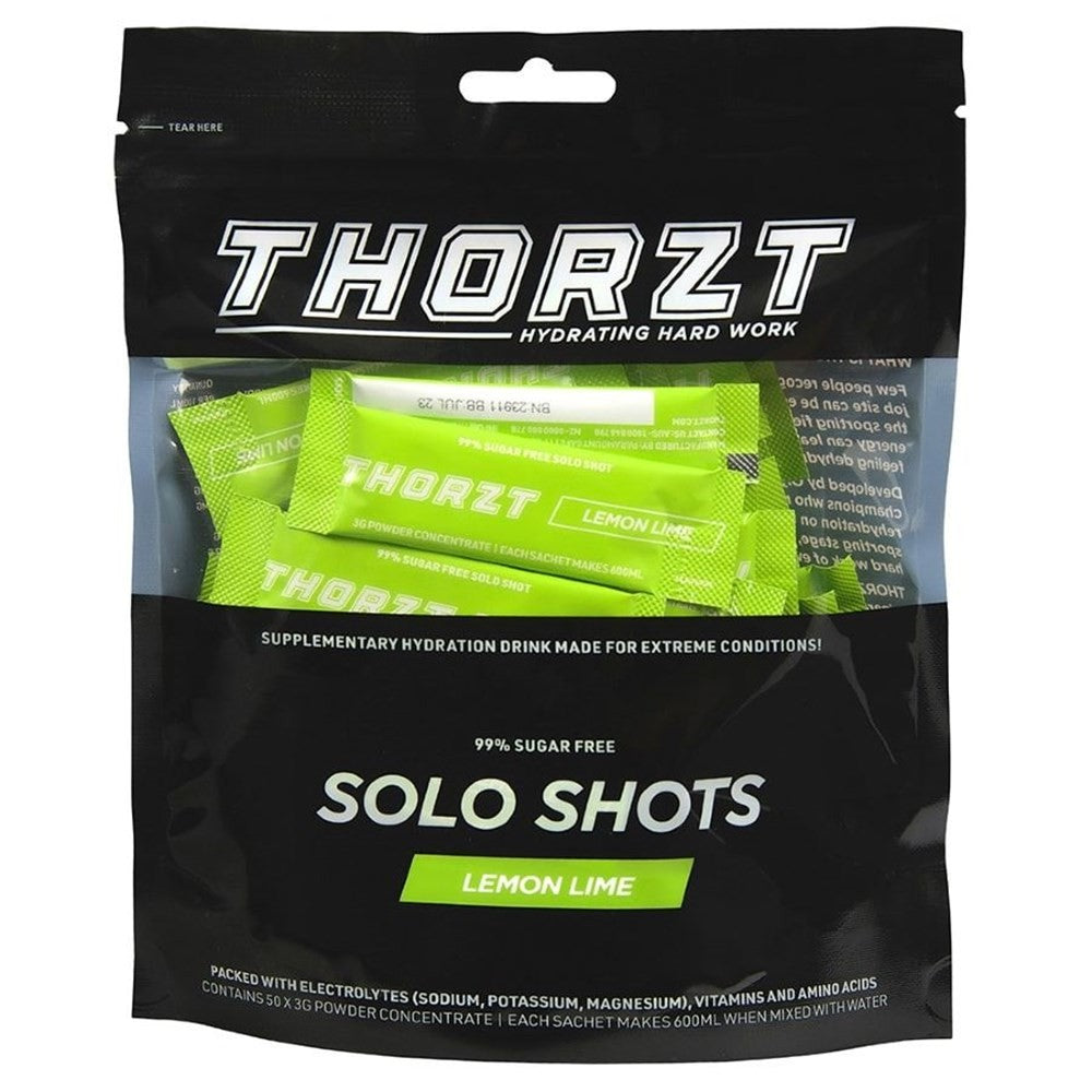 Thorzt 99% Sugar Free Solo Shots 10 Packs of 50 Each