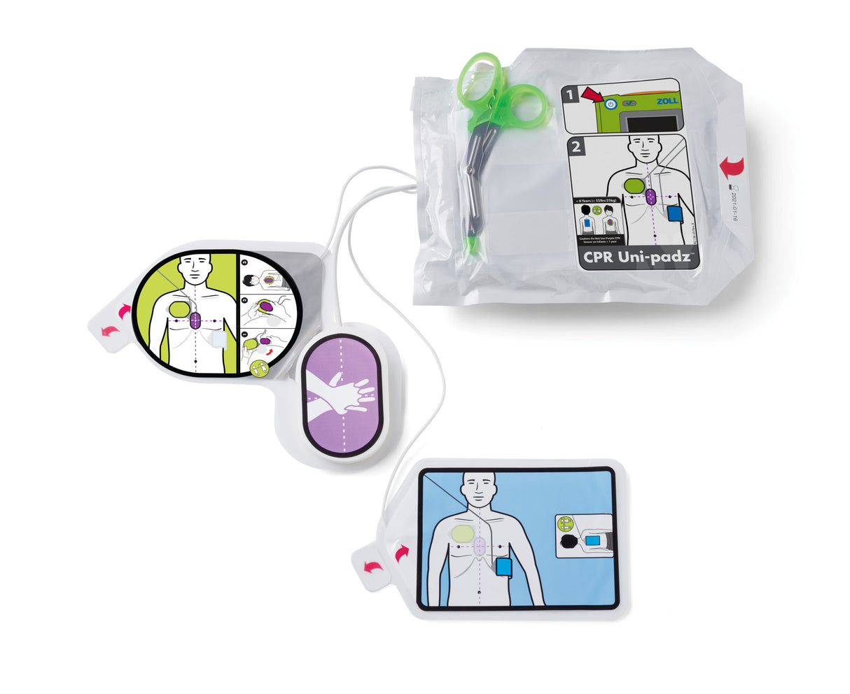 CPR Uni-Pad Universal III (Adult/Paediatric) Electrodes