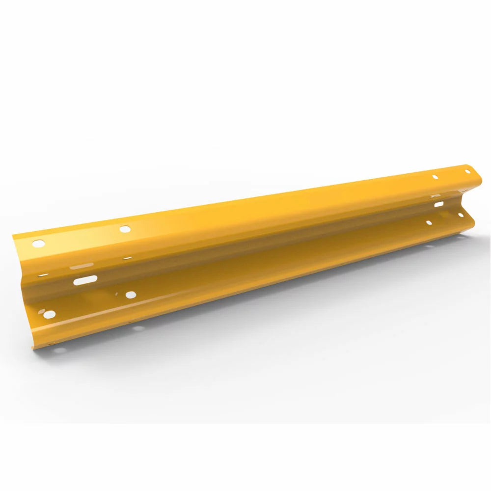 W-Beam Rail - Galvanised and Powder Coated Yellow