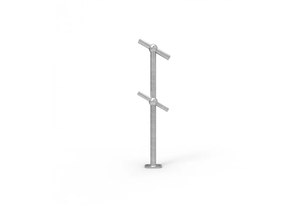 Ball Fence - Through Posts - Galvanised