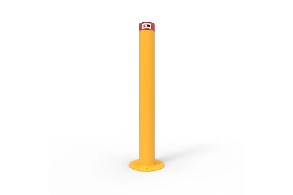 Round Bollards Economy Steel - Galvanised and Powder Coated