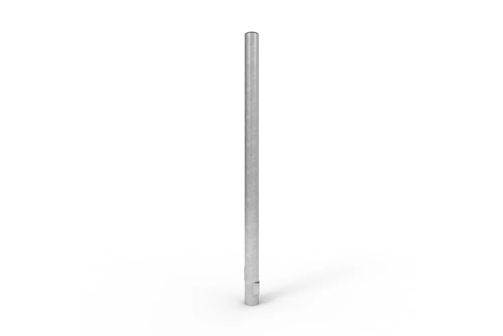 Round Bollards Economy Steel - Galvanised and Powder Coated