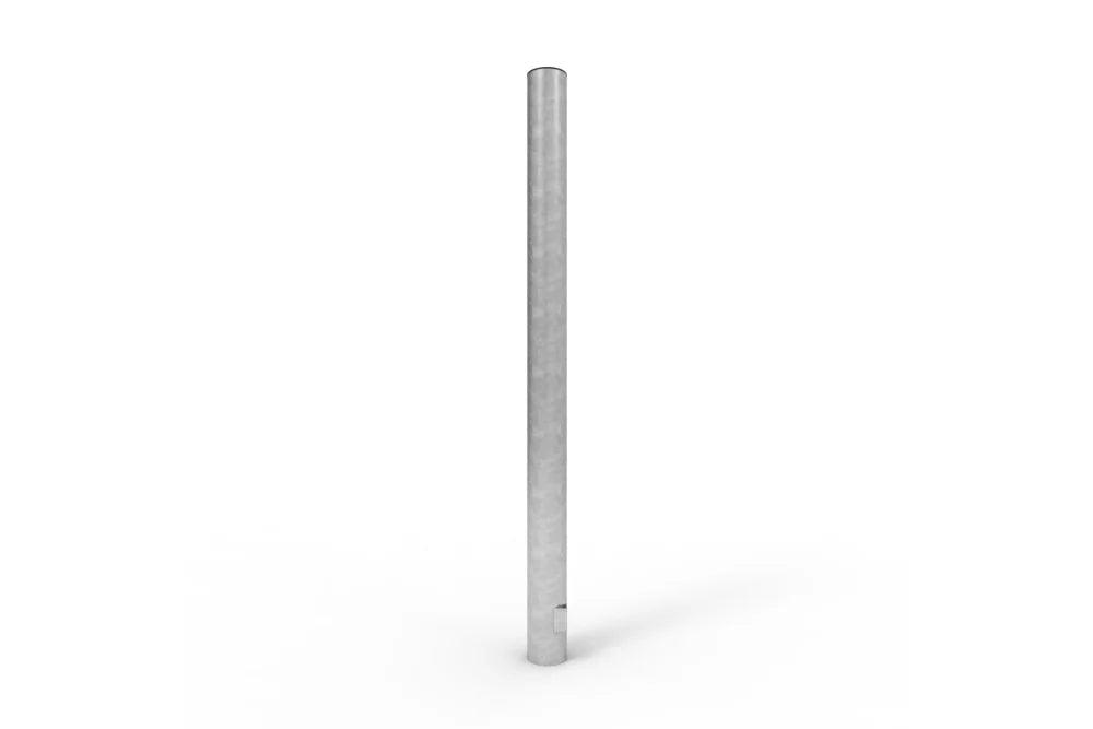 Round Bollards Economy Steel - Galvanised and Powder Coated