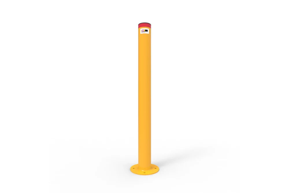 Round Bollards Economy Steel - Galvanised and Powder Coated