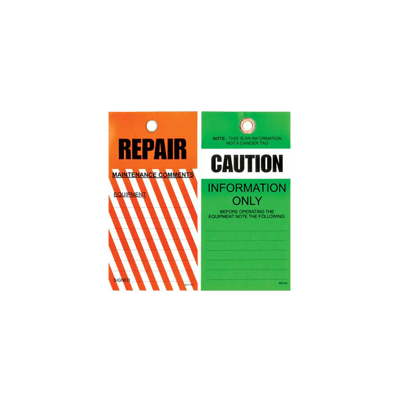 Caution/Repair Tags – Pk/100