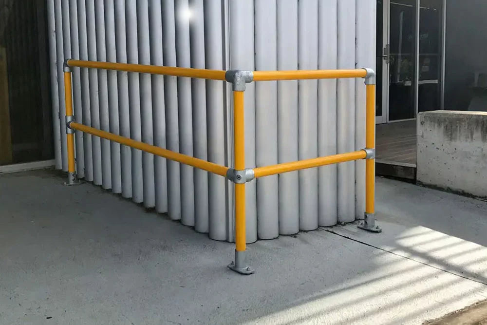 NoWeld Modular Industrial Handrail and Guardrail - Rails