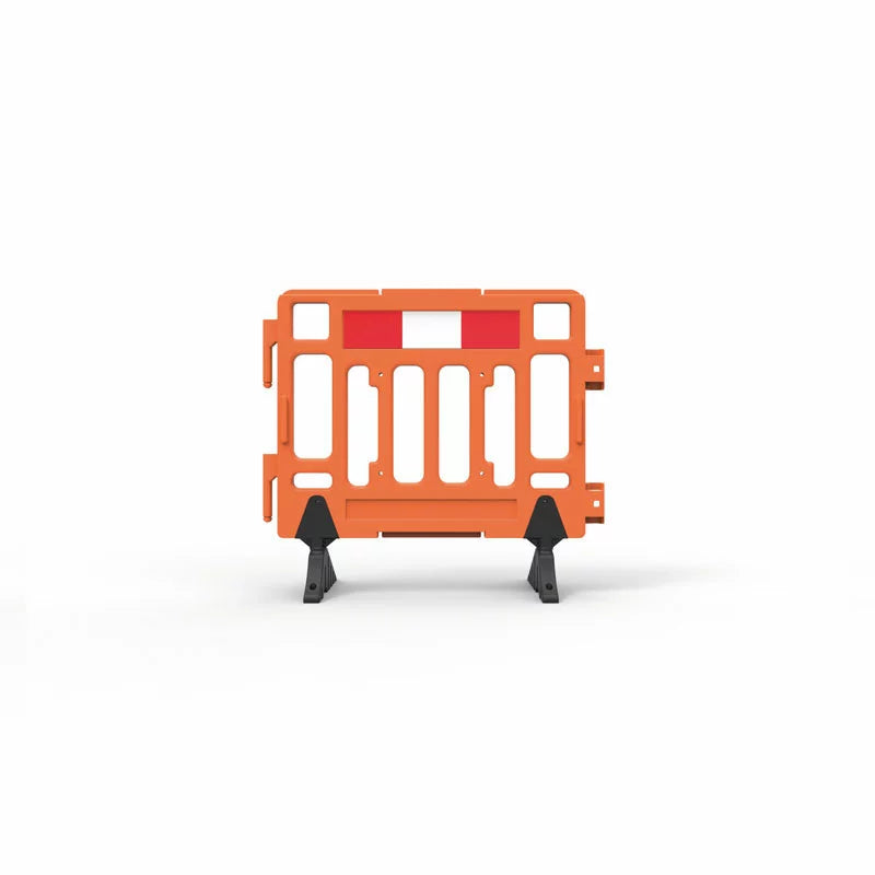 Plastic Fence Barrier with Rubber Foot