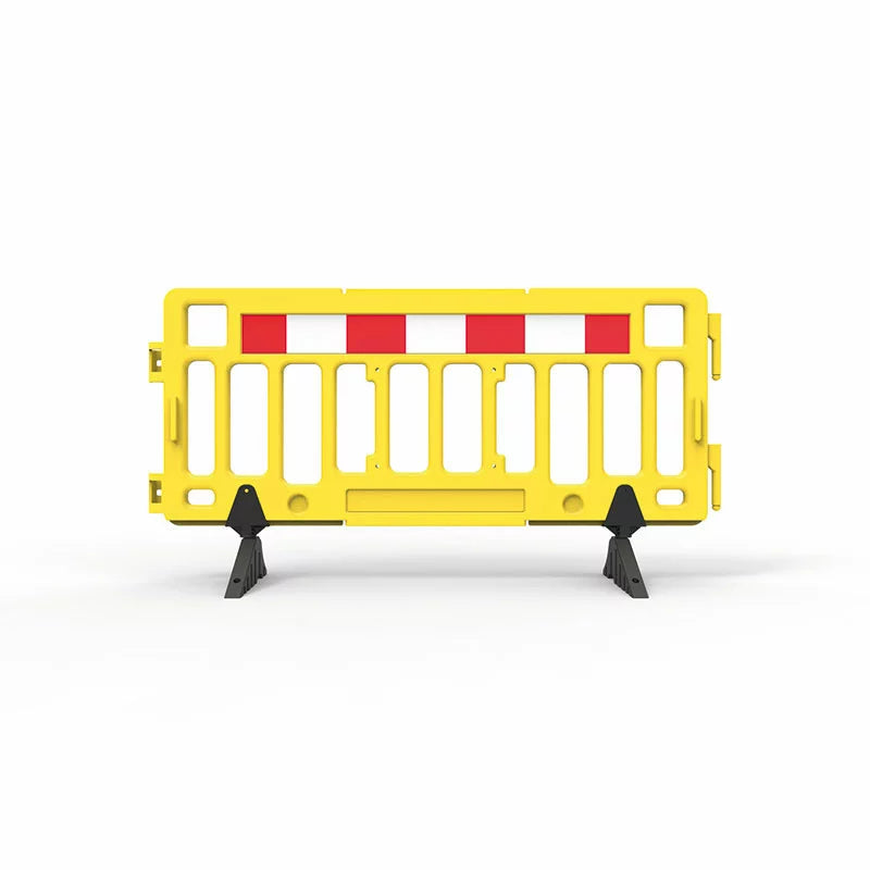 Plastic Fence Barrier with Rubber Foot