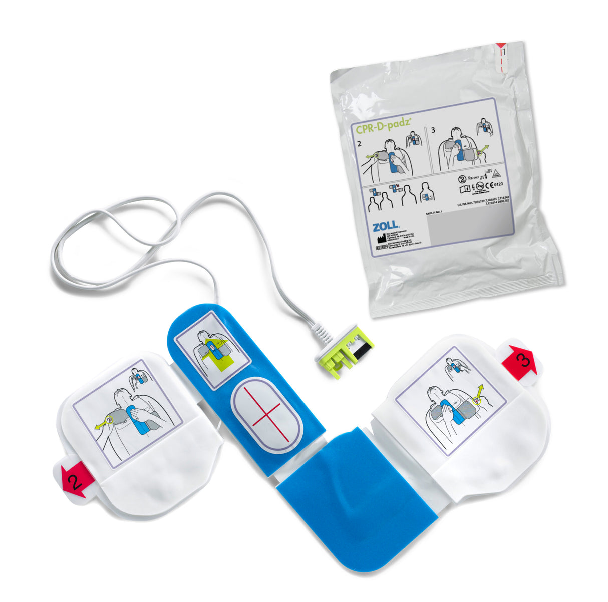 ZOLL AED Plus CPR-D-padz - Adult