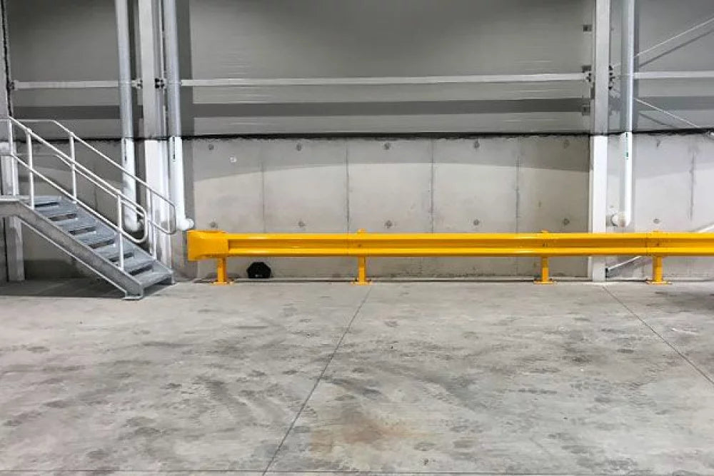 W-Beam Rail - Galvanised and Powder Coated Yellow