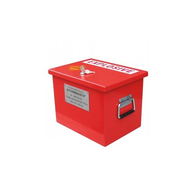 Explosion box, size 7x7x7,5+12x12x12 cm, red, 1 pc