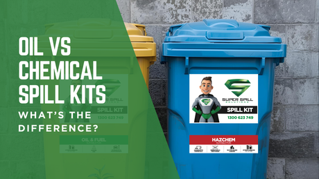 What is the difference between an oil spill kit and a chemical spill kit?