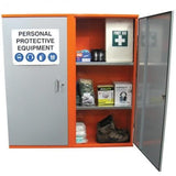 PPE Storage Cabinet Double Door 3 Shelves