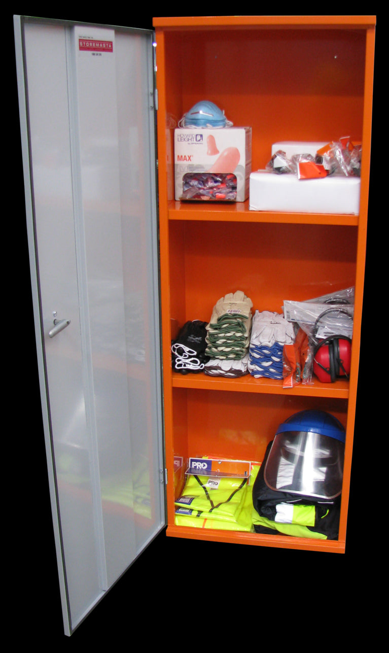 PPE Storage Cabinet Single Large Door