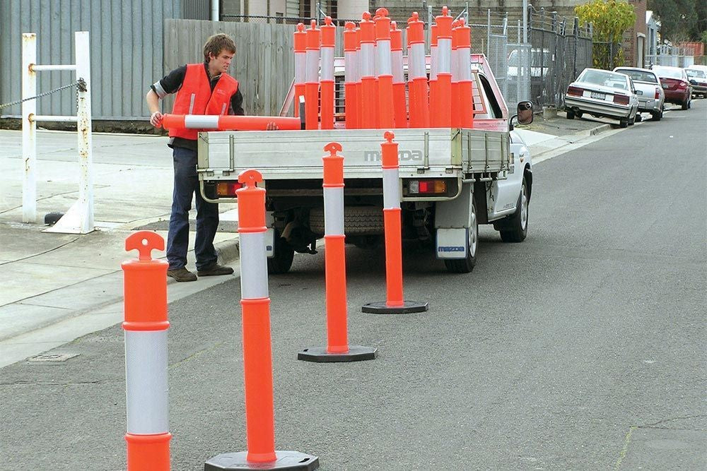 T Top Bollard with Base