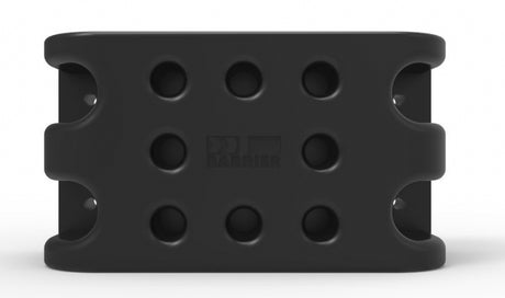 Dock-Safe-Q Panel Receiver – Moulded Rubber Black