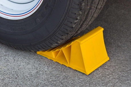 Wheel Chock Moulded Plastic  Small