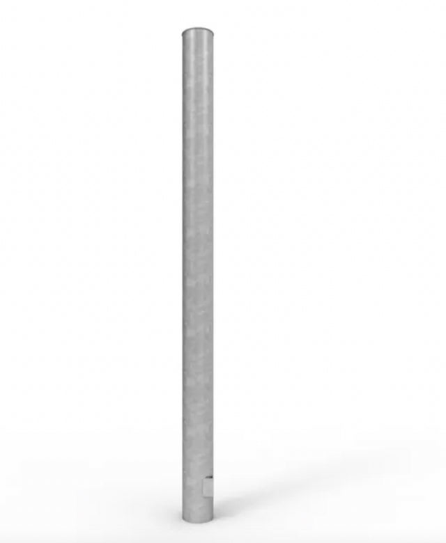 Round Bollards Heavy Duty Steel - Galvanised