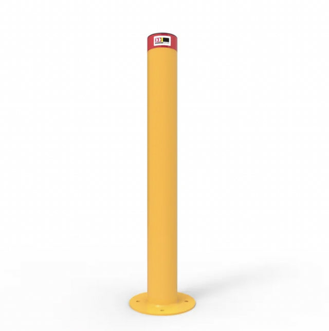 Round Bollards Economy Steel 114mm Galvanised and Powder Coated