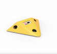 Slo Motion Steel Speed Hump End Caps per pair Yellow