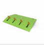 Steel Road Spikes Heavy Duty 500mm Powder Coated Green