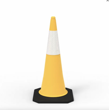 Traffic Cone Safety Yellow-1000mm Reflective