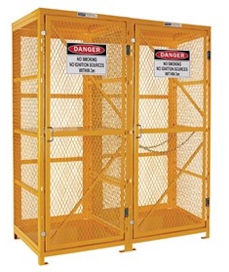 Forklift & Gas Cylinder Storage Cage 8&9 Flat Pack