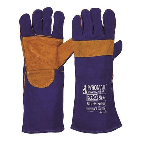 Pyromate® Blue Heeler® Welders Gloves 12pk