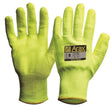 Gold Hi-Vis Yellow With Hi-Vis Yellow PU Palm 12pk