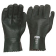 27cm Green Double Dipped PVC Gloves 12pk