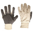 Cotton Drill Vinyl Palm Gloves 12pk